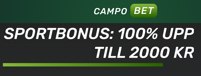 Campobet bettingbonus 2000 kr