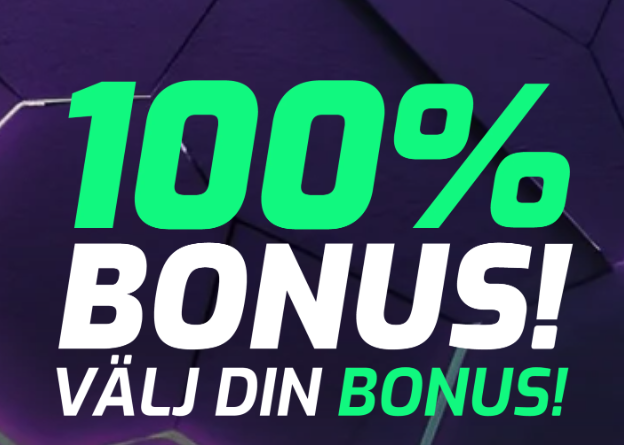 x3000 sportbonus ger alla nya spelare 100% upp till 1000 kr 